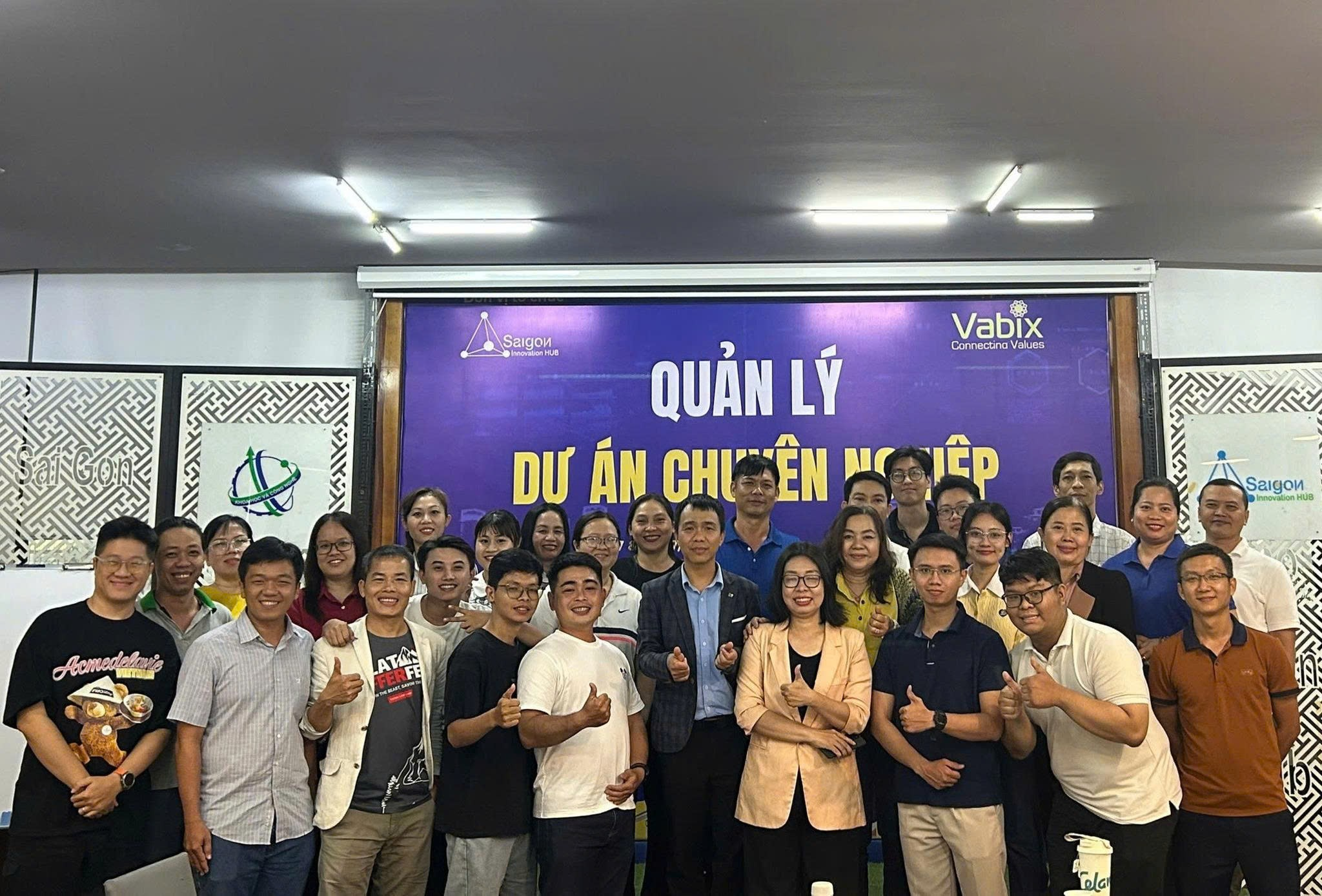 Lễ tốt nghiệp khóa Project Management